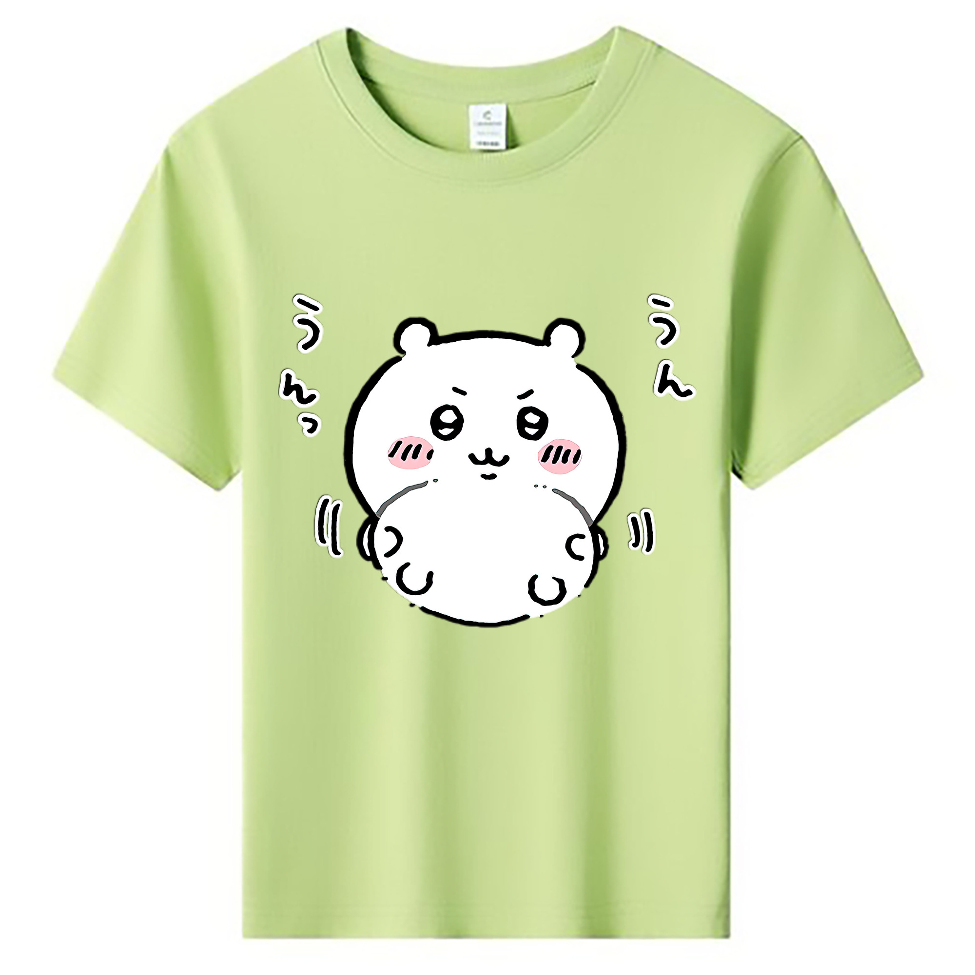 （画像用） ちいかわ ちいかわ Chii-kawa chiikawa 綿100％キッズTシャツ（フロントプリント）